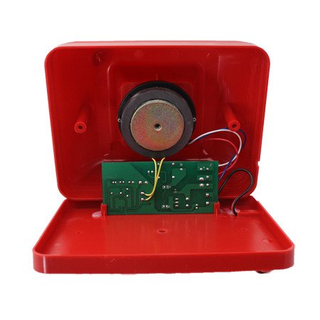 Outdoor 9-35V wired strobe siren burglar alarm for fire alarm system and home security