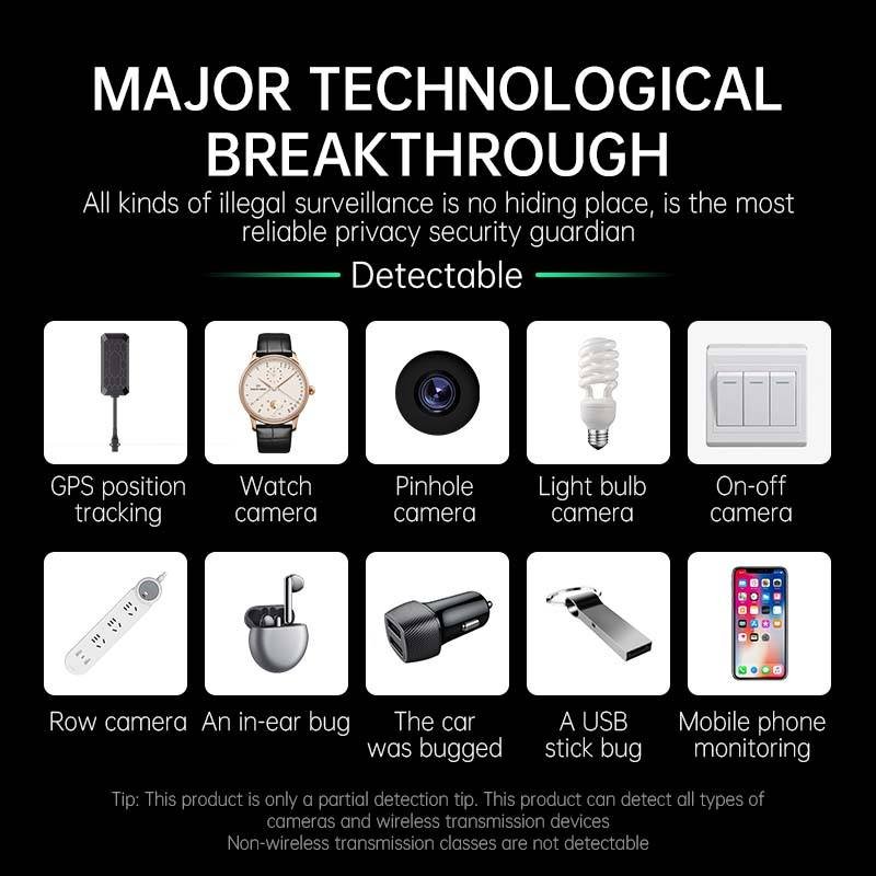 T13 New intelligent camera detector signal detection hotel conference anti-eavesdropping and anti-candid photography