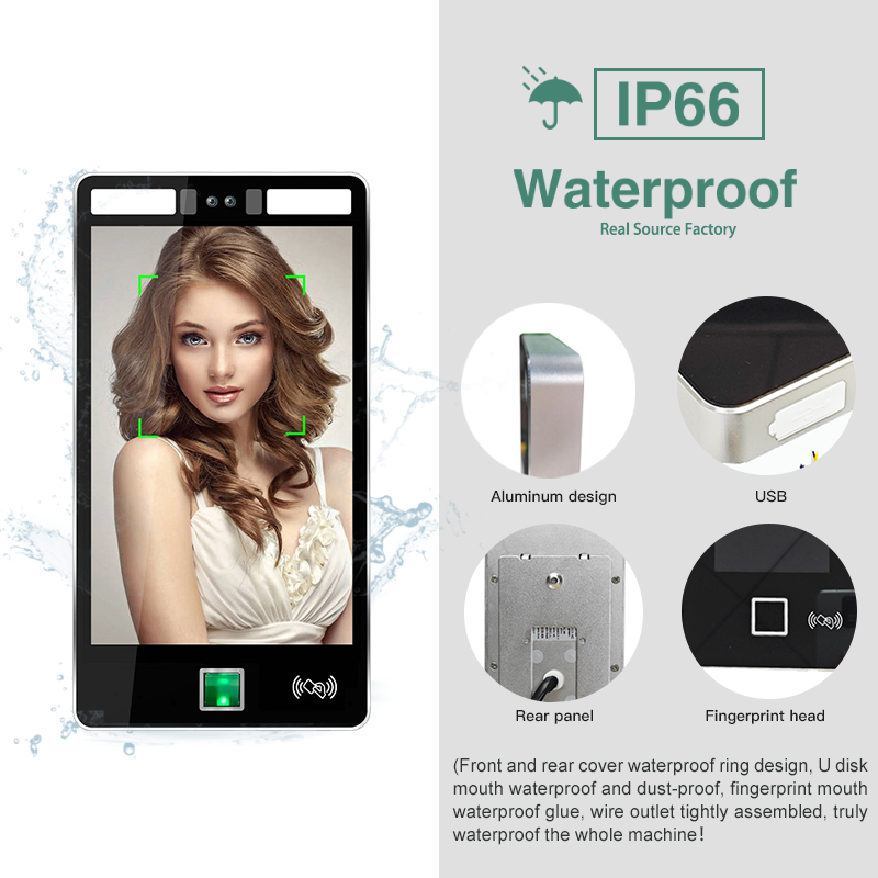 EBKN Factory tuya access control + wireless intercom system +advertising machine + face recognition + video intercom