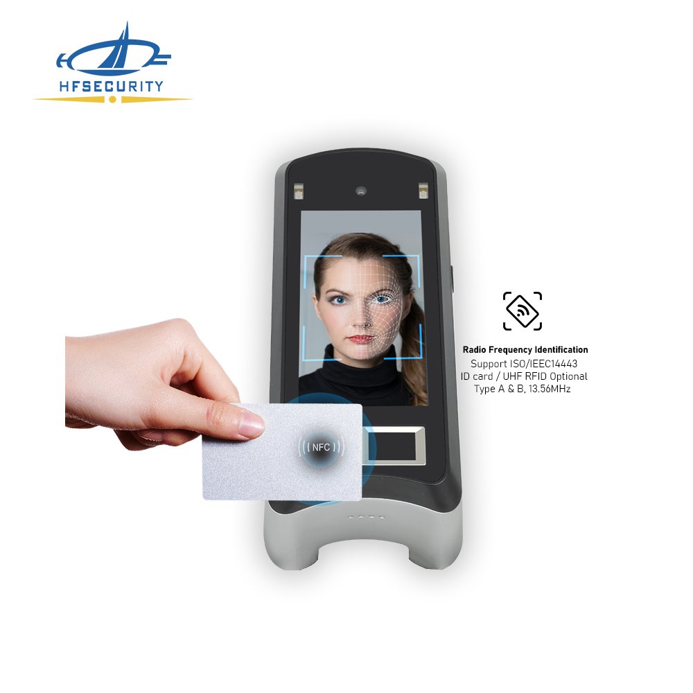 HFSecurity X05 Android Face Recognition Card Fingerprint Attendance System Iris Door Access Control Device