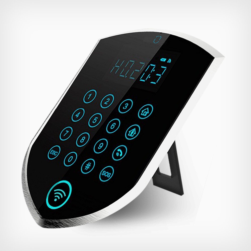 DIY Security Wi-Fi GSM Home Burglar Alarm System with iOS/Android APP Push Alarm SMS via Wi-Fi