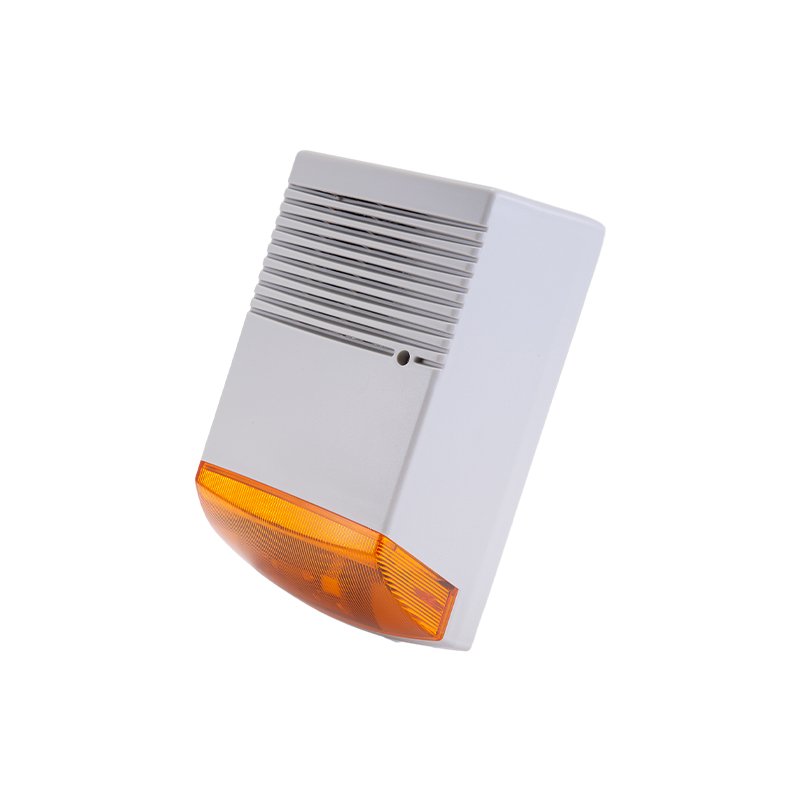 High Quality Electronic Siren 128db Light 135±15 Time/Minute Burglar Alarm System School Hospital Mall Strobe Siren Alarm