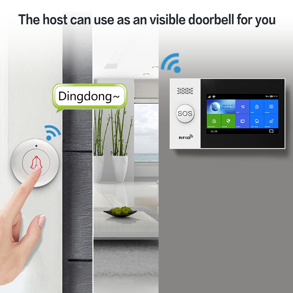 High Quality Best Sale Wifi Gsm Home Security Alarm System With Camera Wireless Tuya Alarm