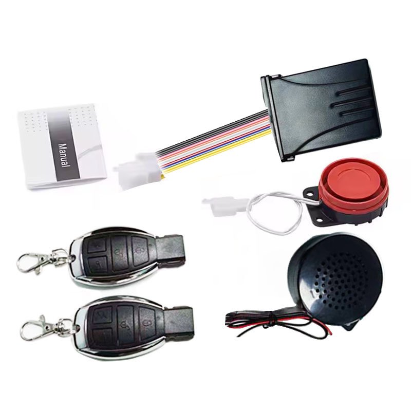 Customized Remote start security alarm motorcycle anti theft safety system