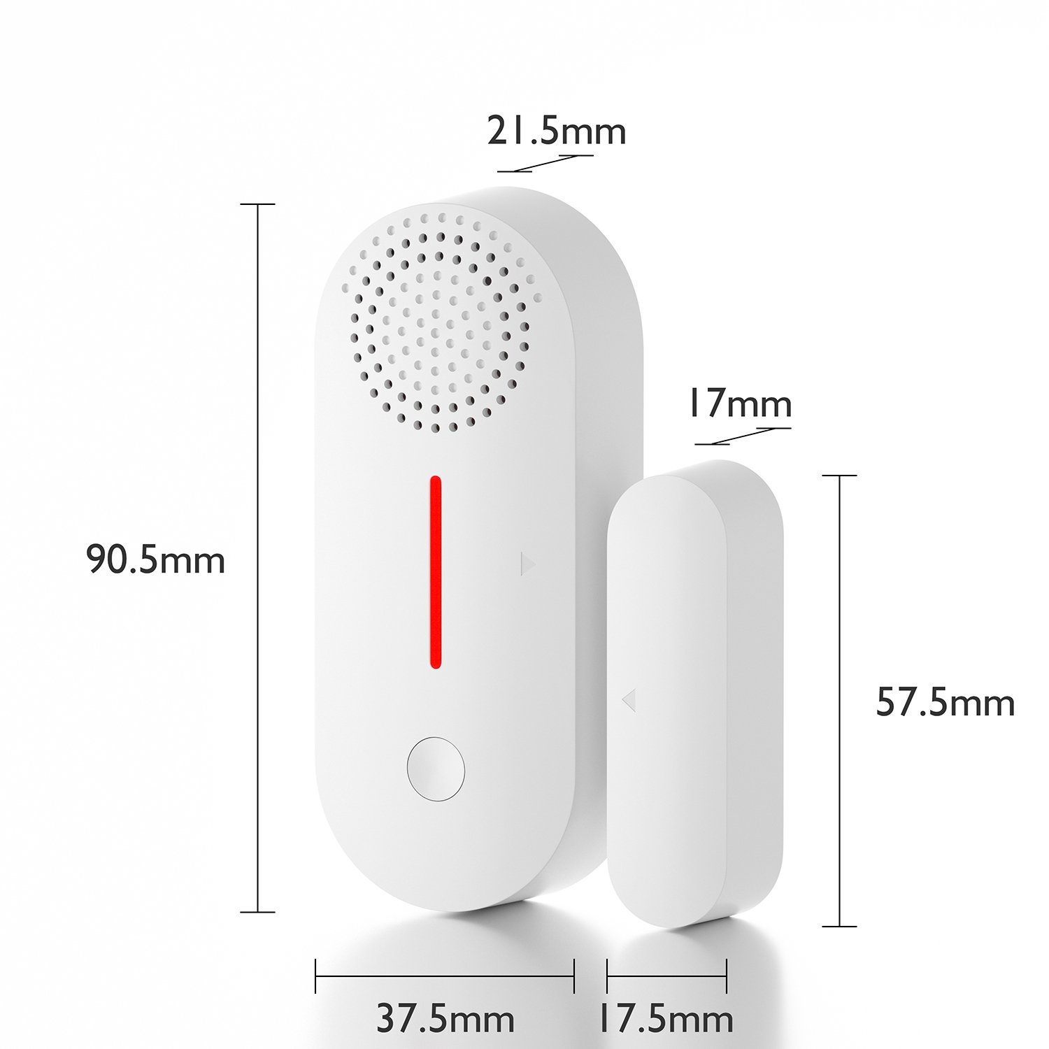 smart door magnetic security home door alarm system for wifi tuya sound and smart human infrared motion sensor door sensor alarm