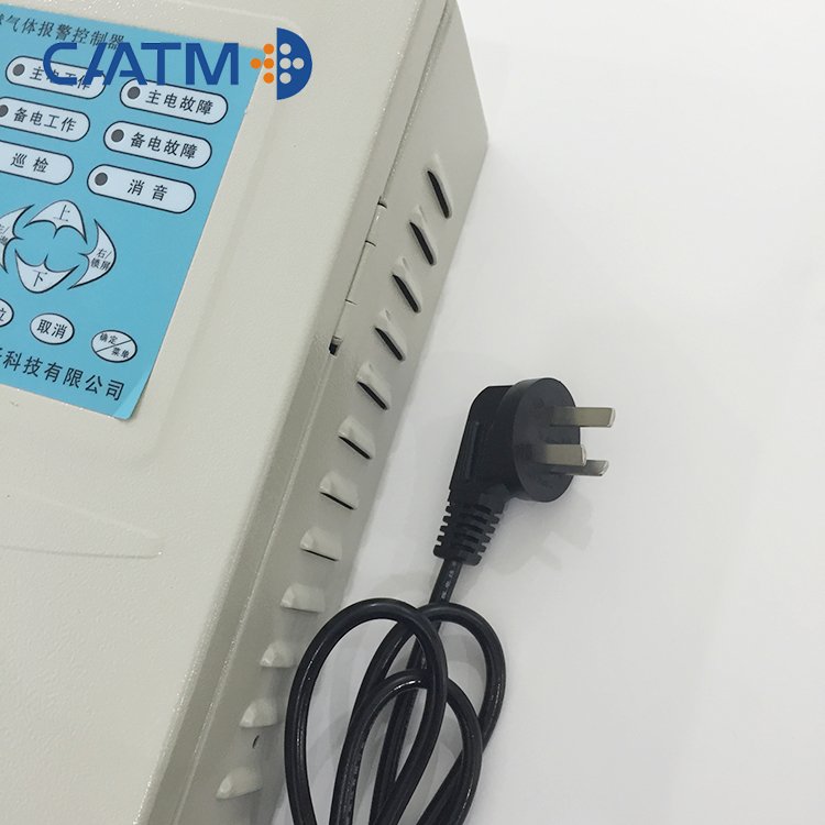 CAATM CA-2100E Industrial High quality Sound and light alarm LCD 128 channels Bus Transmission Wall-mounted gas alarm controller