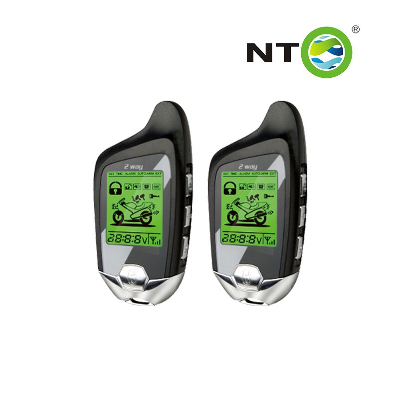 NTO DC12V Remote Engine Starter Auto Accessories Para Motor Keyless Motorbike 2 Way Motorcycle Alarm System Anti-Theft Alarm
