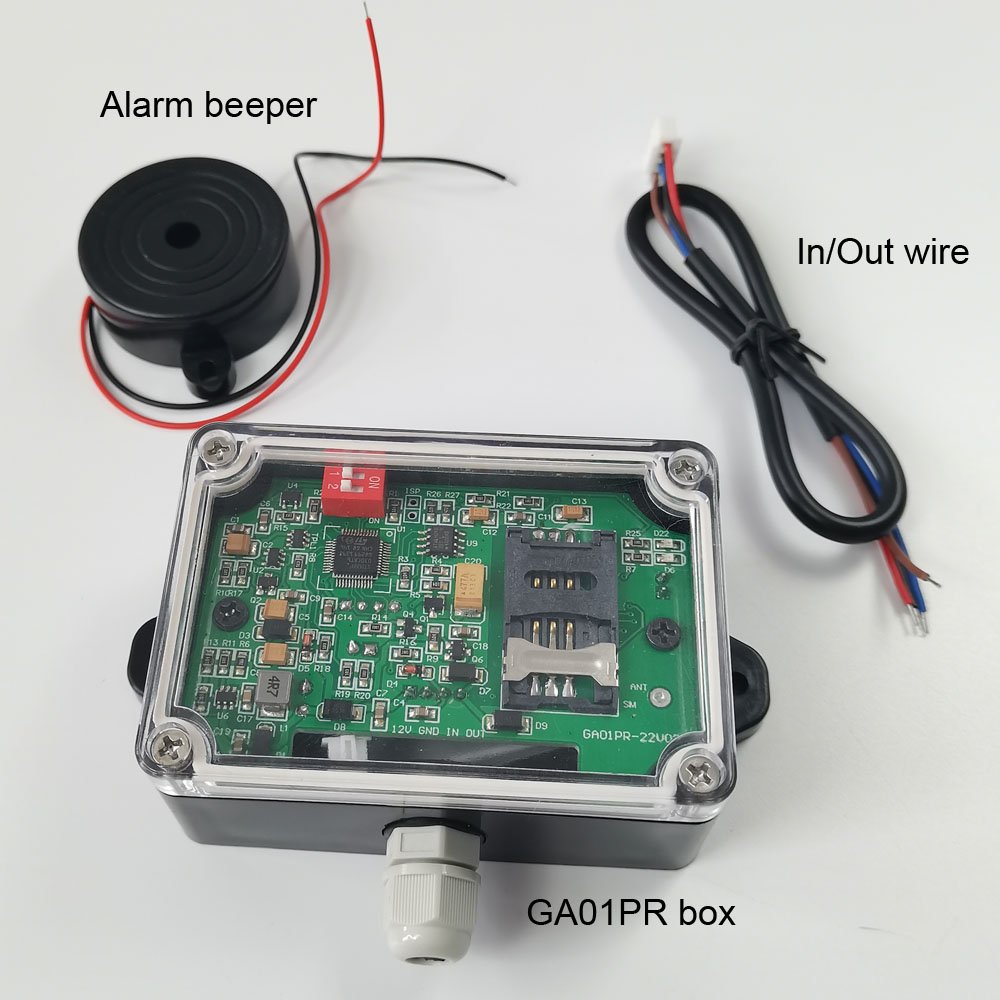 GA01PR water proof smart mini gsm alarm unit with power failure alarm