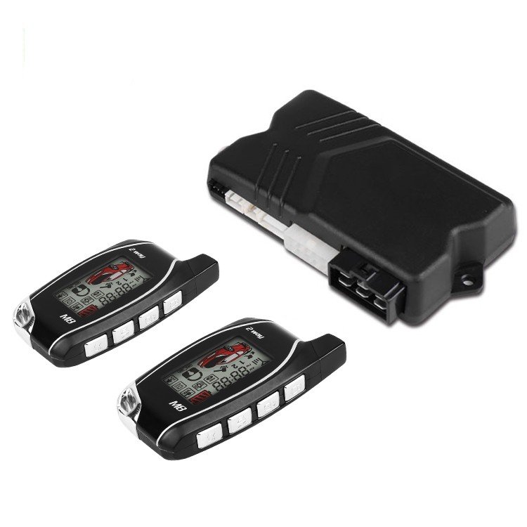 Spy two way wireless car alarm system 3000 meters remote control range