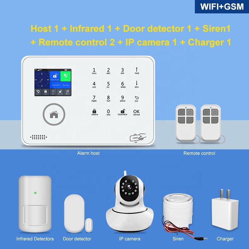 smart wifi home alarm system with app ios and android BL-6600 alarm system