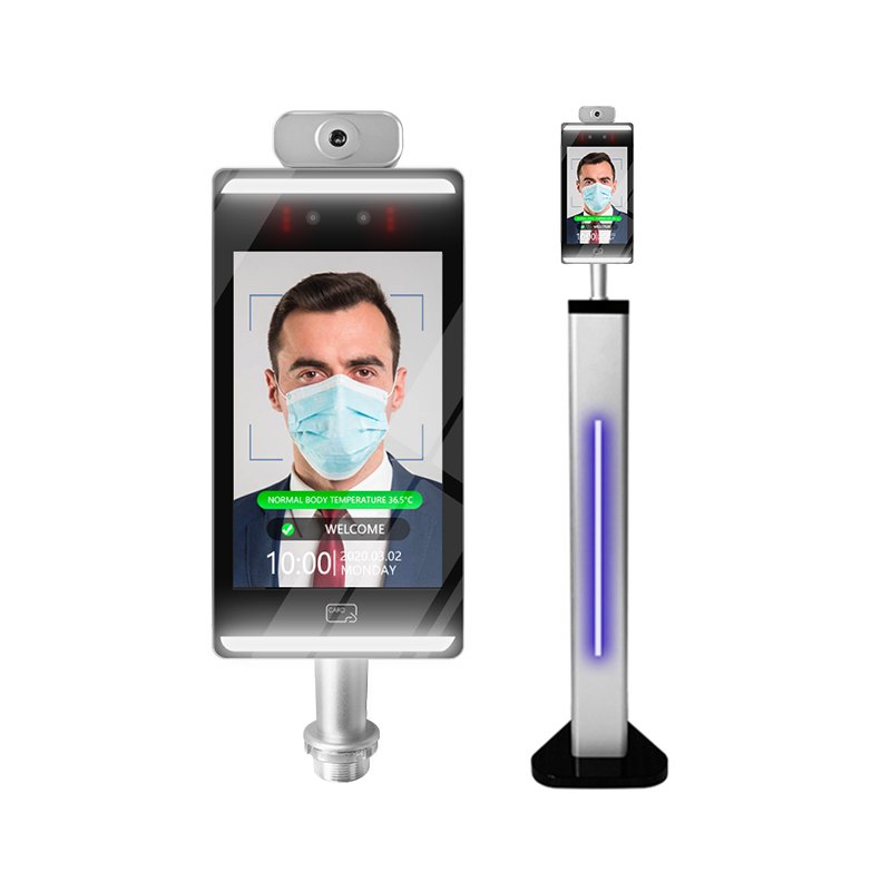 smart school touch screen sdk qr biometric facial recognition attendance access control system timy temperature face recognition