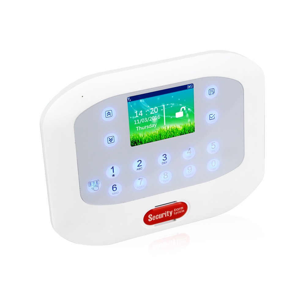 wireless wired wifi GSM home security alarm system anti thief alarm