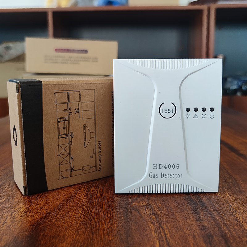Home use lpg gas leak alarm detector safety device with wireless communication for residential kitchen