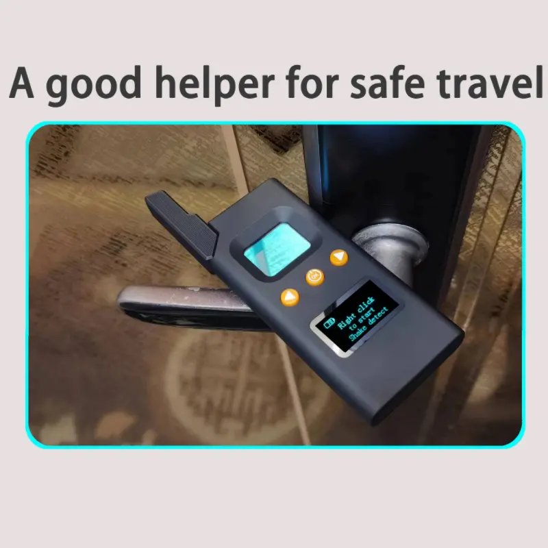 Multifunctional Mini Bug Anti-Candidate Hidden Spy Camera Detector with GPS Signal Lens Detection Wireless Alarm System