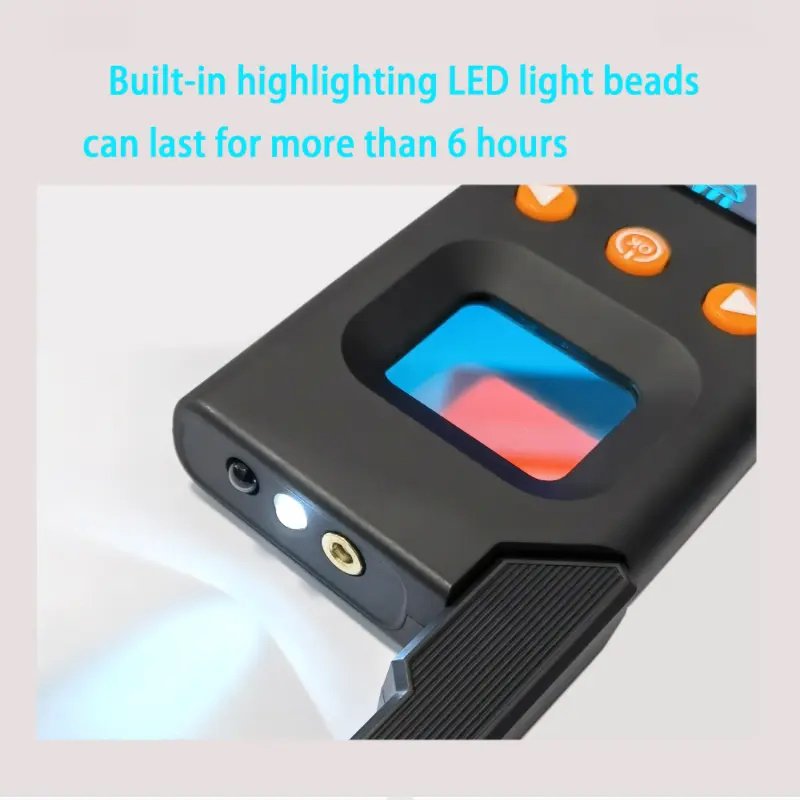 Multifunctional Mini Bug Anti-Candidate Hidden Spy Camera Detector with GPS Signal Lens Detection Wireless Alarm System