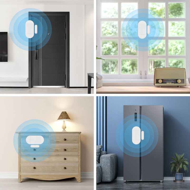Smart Home Device Anti Theft Remote System Burglar Battery Operated Security Alarm System