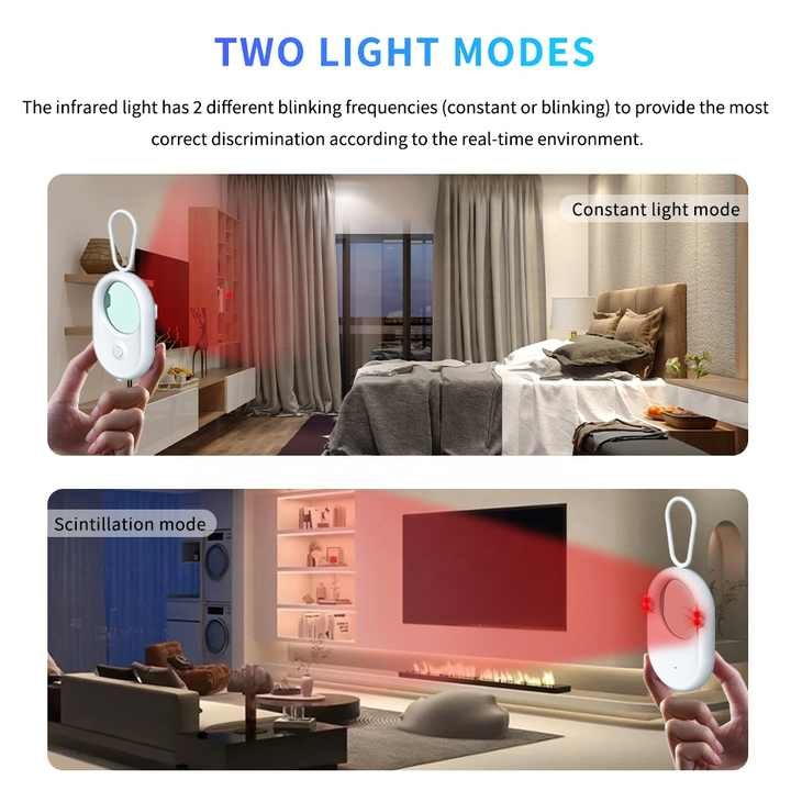 T02 Full Range Hidden Viewfinder Camera Anti-Spy Bug GPS Tracker with Wireless Signal Scanner Home Office Travel Alarm Systems