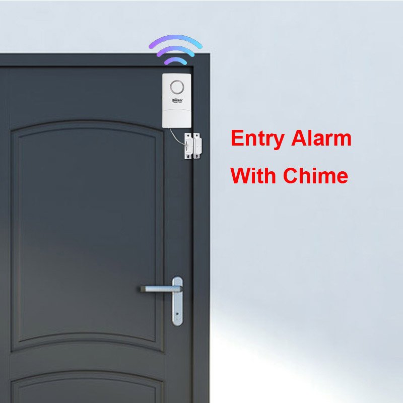 Customized services door sensor 9V battery powered home door and window safety wired magnetic switch alarm