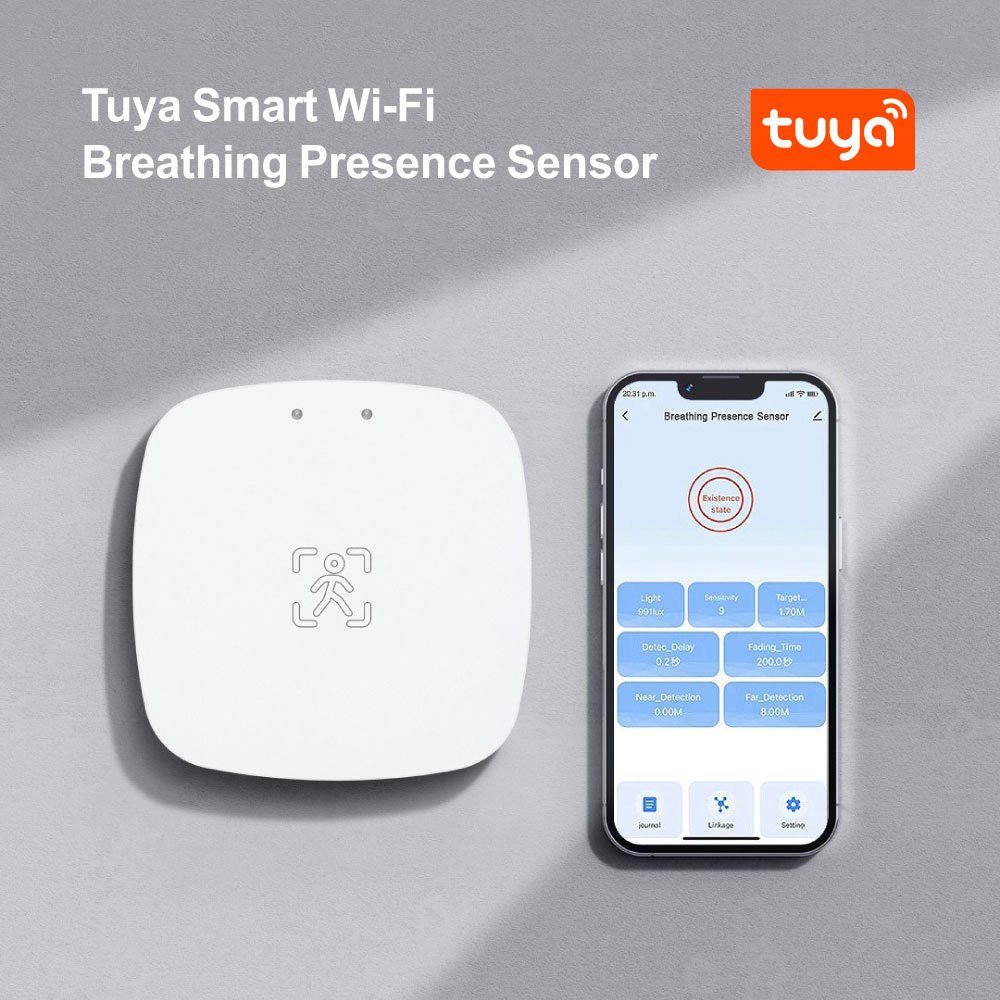 Tuya Smart WiFi Wave Human Presence Motion Sensor PST-ZY-M100-S New Home Automation Alarm System