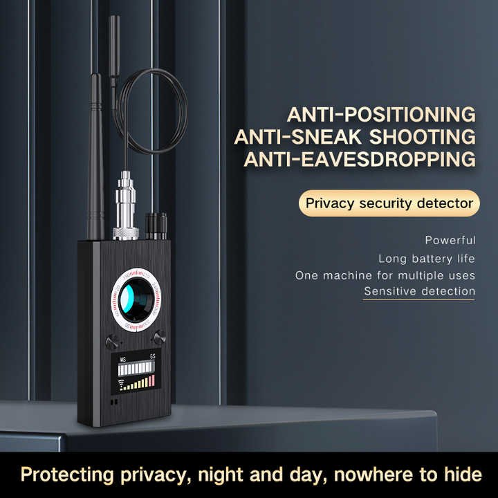 T9 Wireless Signal Scanner Detector Security Camera and GPS Tracking Alarm System with Radio Frequency Technology