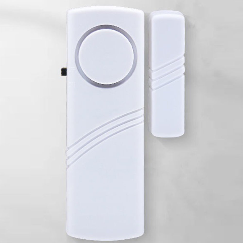 Portable Door Window Home Security Alarm Mini Magnetic Sensor Bell Magnetic Wireless Motion Detector Alarm