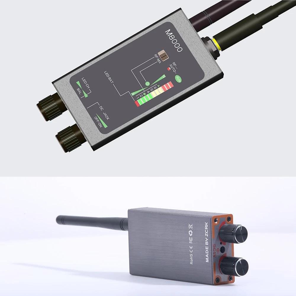 1-12Ghz Car Radio GSM Signal Camera Hidden RF Scanner Anti radar M8000 GPS Wireless Bug Detector