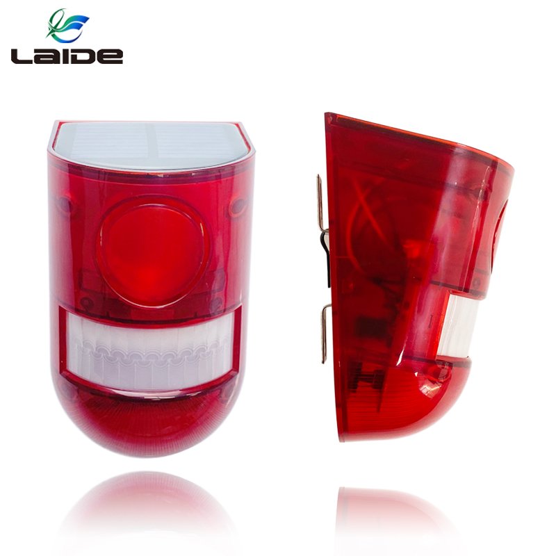 NEW Solar Alarm System Solar Security light PIR Motion Sensor IP65 Solar Siren Solar intruder alarm
