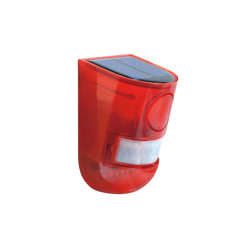 NEW Solar Alarm System Solar Security light PIR Motion Sensor IP65 Solar Siren Solar intruder alarm