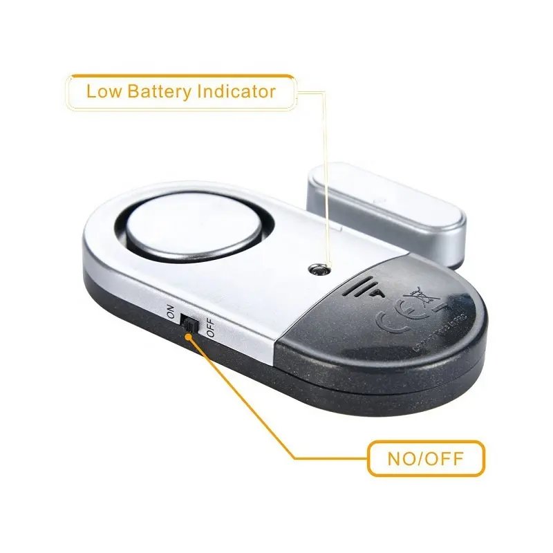 Window Wireless Laser 120Db, Home Security System Gsm Magnetic 433 Portable Driveway Door Sensor Alarm