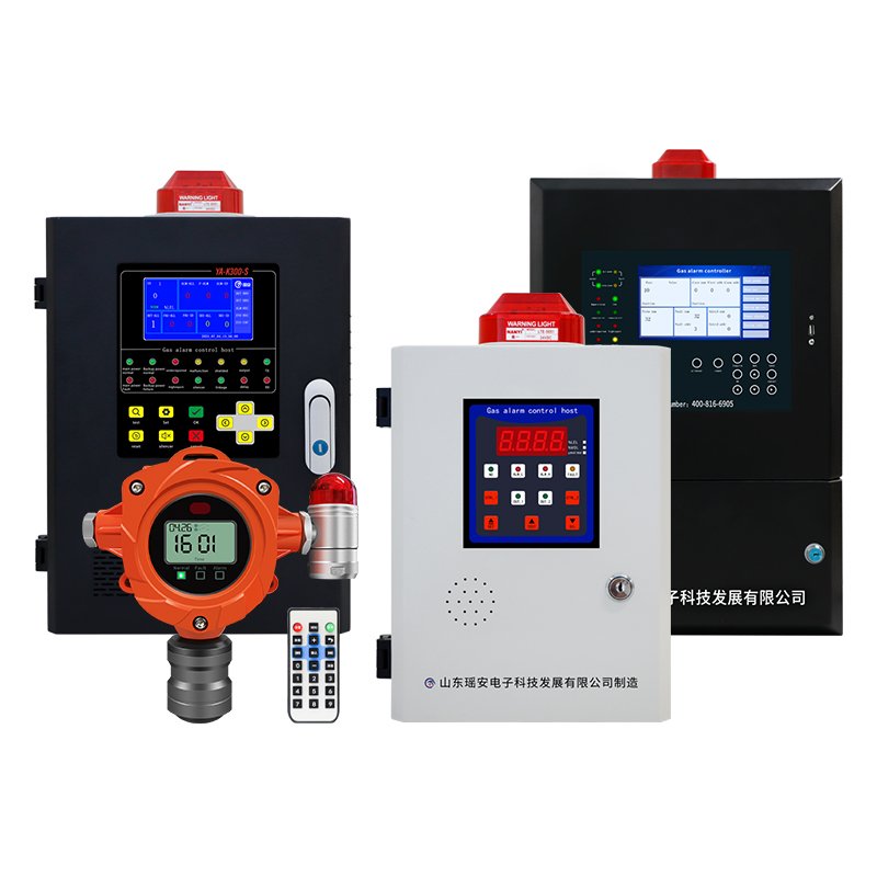 Multi-channel gas alarm control panel for gas leak detector NO SO2 CO CO2 CH4 Analyzer