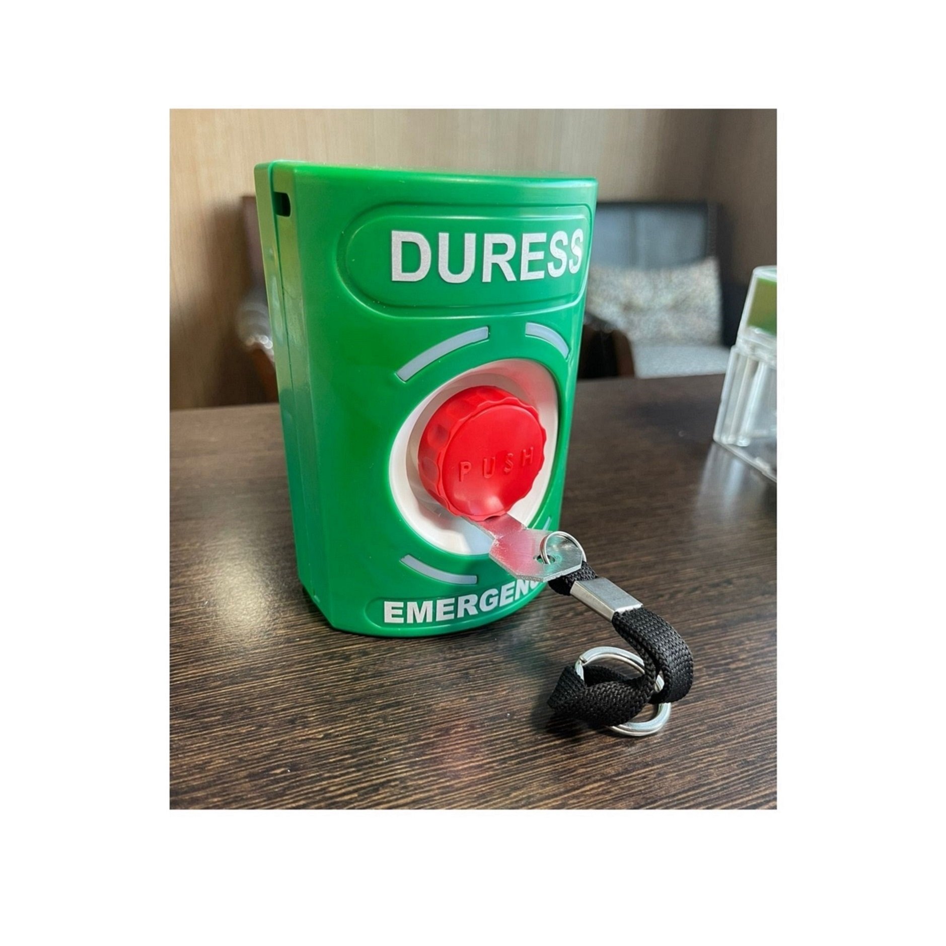 Mushroom Panic Button Low Power Wireless Duress Lock down Switch for Outdoor Use OEM ODM Supported Direct Export from India