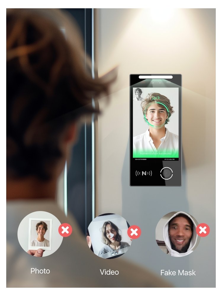 VF105 8 inch screen andirod Biometric Access Control Products Facial Recognition Camera Device recognit face