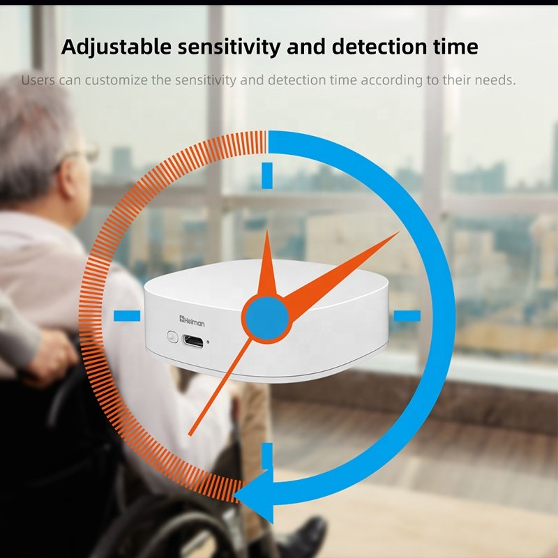 top ranking product human presence sensor wifi alarm system smart fall detector for elderly care