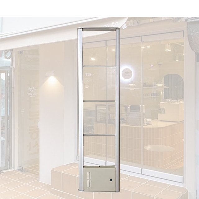 RS5005 Aluminum Alloy EAS Anti-Theft RF Security Alarm System for Supermarkets