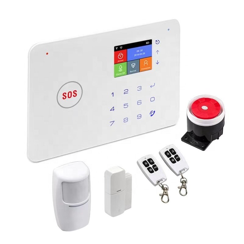 Saikiot Wireless Alarm Systems Loudly Sound Siren WIFI Smart Alarm System Home Security Tuya GSM WIFI Siren Home Security System