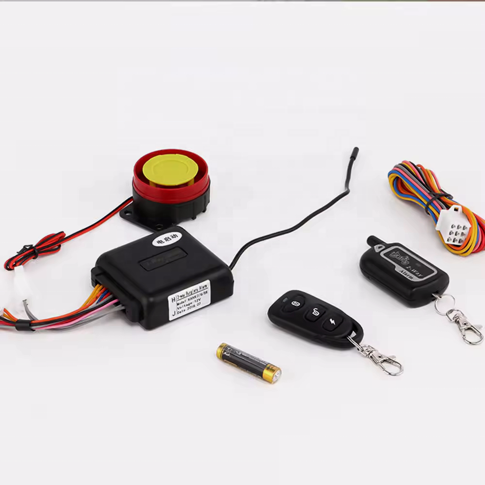 description of the supplier Facto remote control anti-theft one-way motorcycle security alarm system