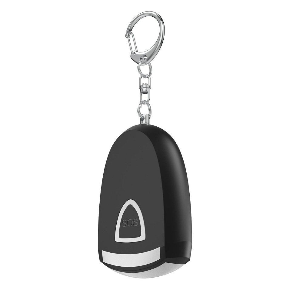 130dB Siren Portable Emergency Sos Security Self Defense Alarm Keychain for Women Kids Usb Recharge Alarm Personal Key Chain Set