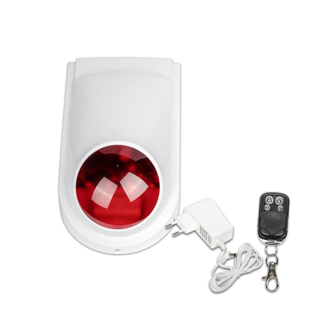 Tuya Smart ZigBee Alarm Siren Wireless Remote Control 100dB Voice Alarm System For Home Security