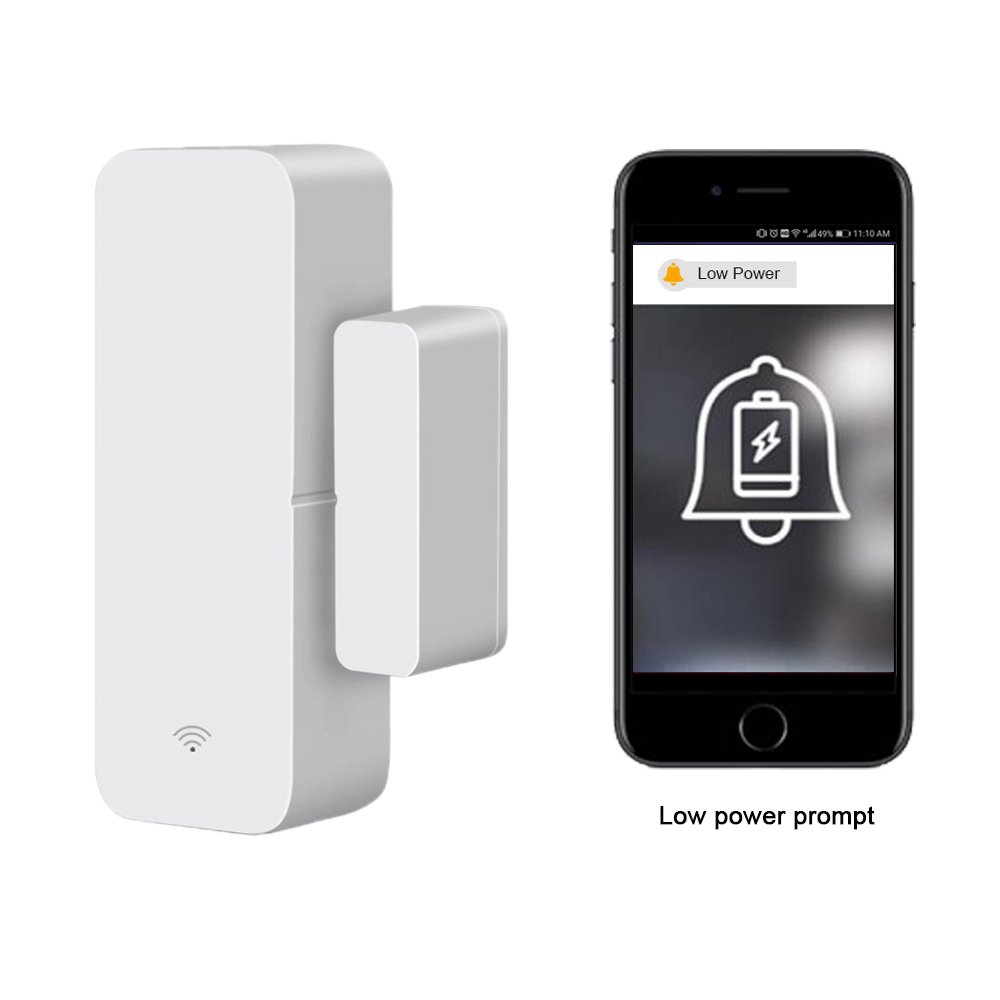 TUYA Wireless Wifi Smart Window Door Sensor For Home Security system Door alarm Sensor