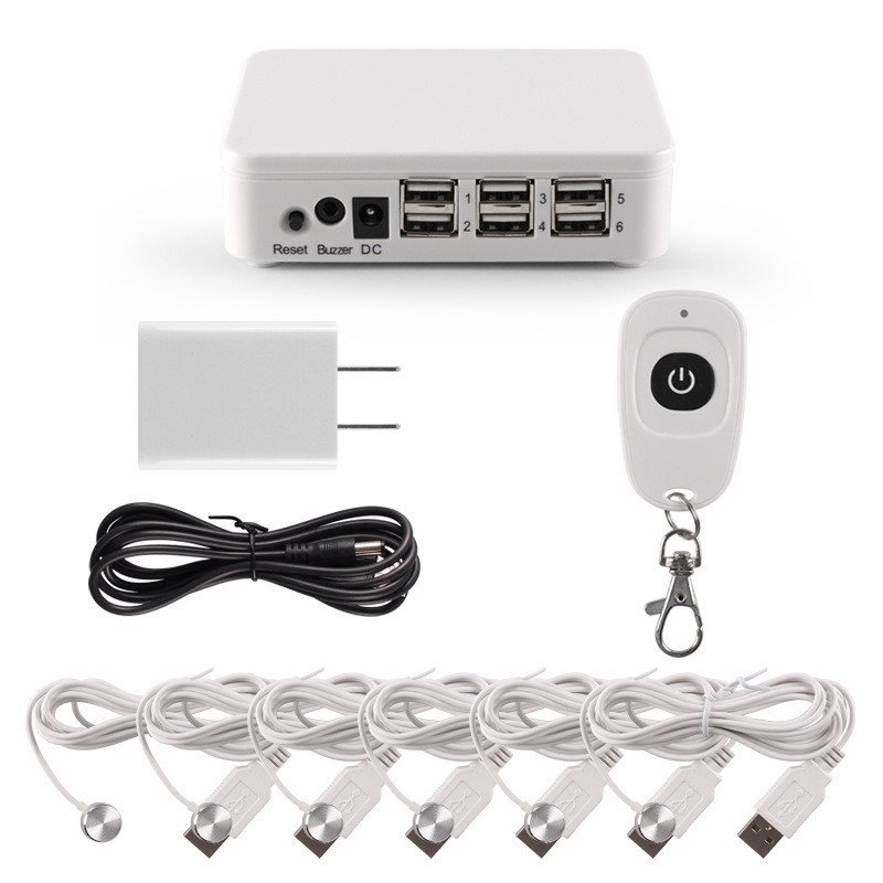 Centralized Laptop Security Alarm System PC Anti Theft Box Universal Display Sensor Cable For Keyboard,Mouse,Tablet,Phone,Watch