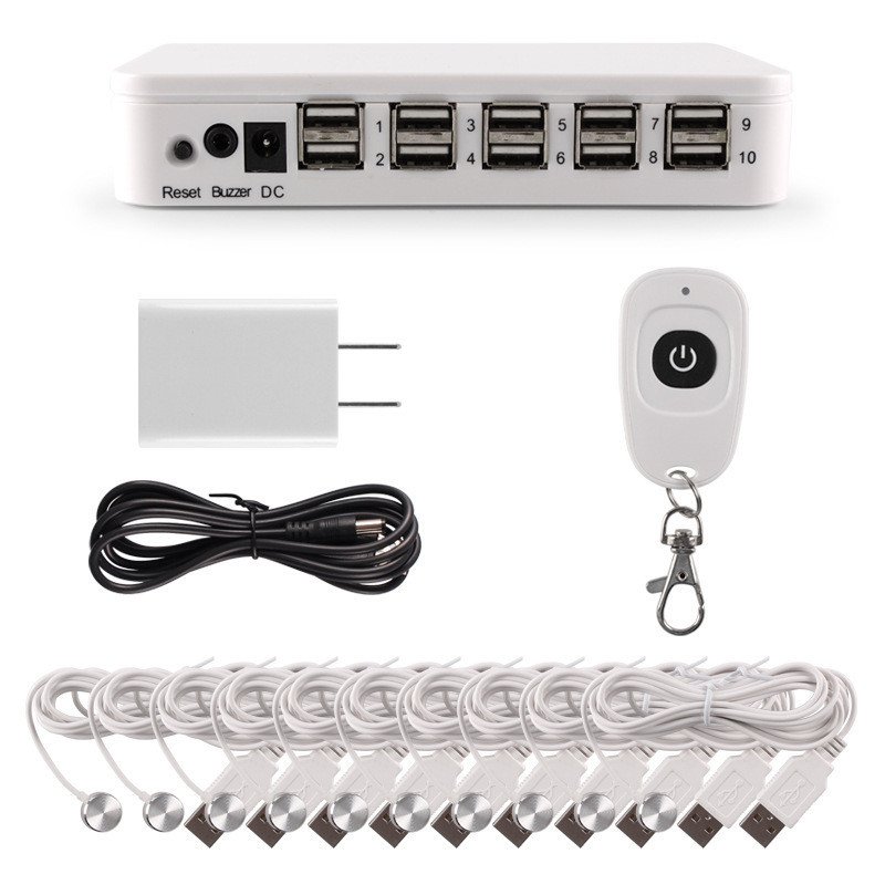Centralized Laptop Security Alarm System PC Anti Theft Box Universal Display Sensor Cable For Keyboard,Mouse,Tablet,Phone,Watch