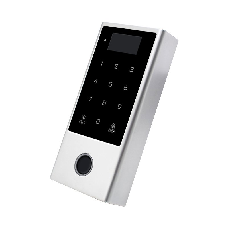TuyaSmart WIFI OLED Display Access Control Waterproof Fingerprint EM Card or IC Card with DoorBell Call Notice