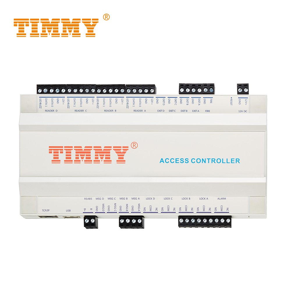 Web Based Free Cloud Software RS485 TCP/IP 4 Door Access Control System