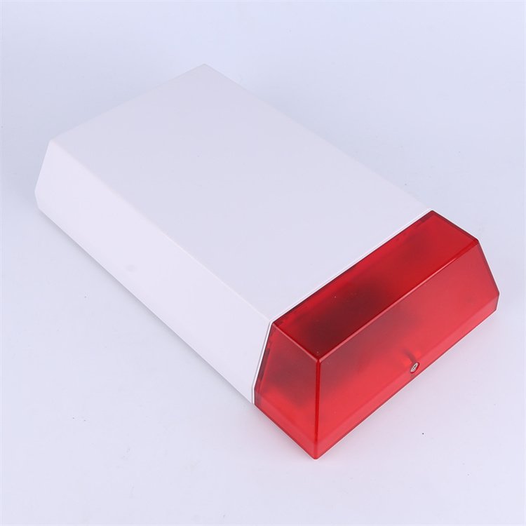 Wholesale Intelligent Room Strobe Light Siren Alarm System Home 120db Red Light 90 Time/Minute Burglar Alarm System Siren