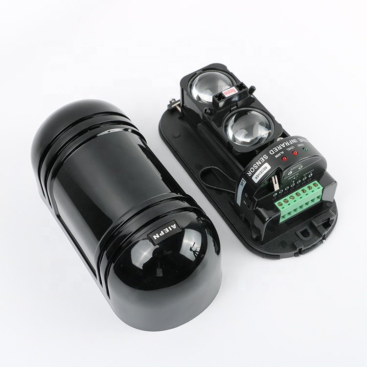 ABT100 Outdoor infrared 2-beams barrier detector de movimiento exterior anti-theft dual beams infrared detector
