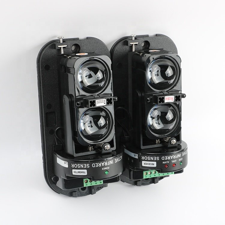 ABT100 Outdoor infrared 2-beams barrier detector de movimiento exterior anti-theft dual beams infrared detector
