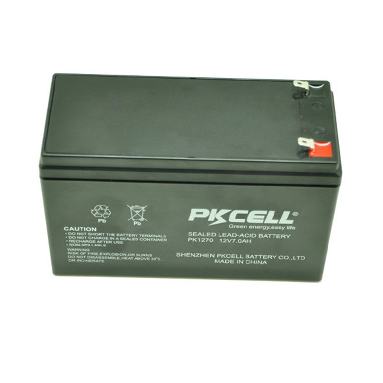 Good quality accumulator rechargeable lead acid battery 12v 7ah alarm system battery
