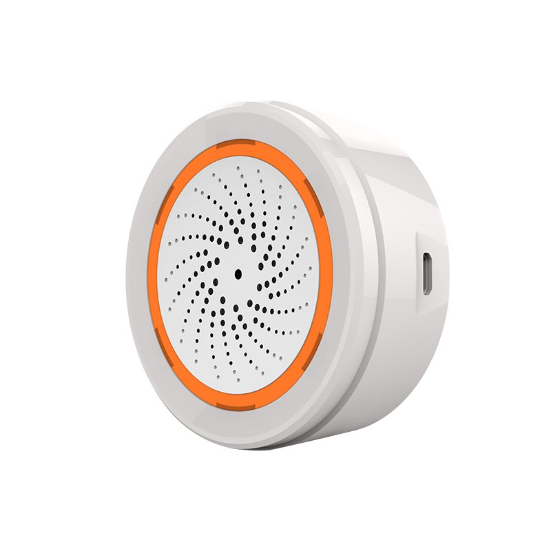 siren alarm systems zigbee MOKO Manufacture ODM OEM Smart home zigbee 3.0 es-626 siren smart indoor siren for home alarm
