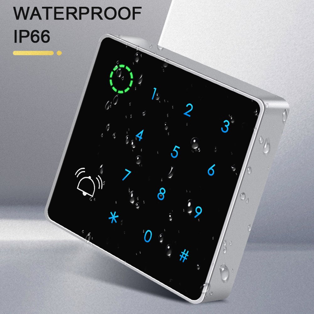 SmartLife IP66 waterproof Tuya app smart card door entry system wifi access control 125KHz EM Card