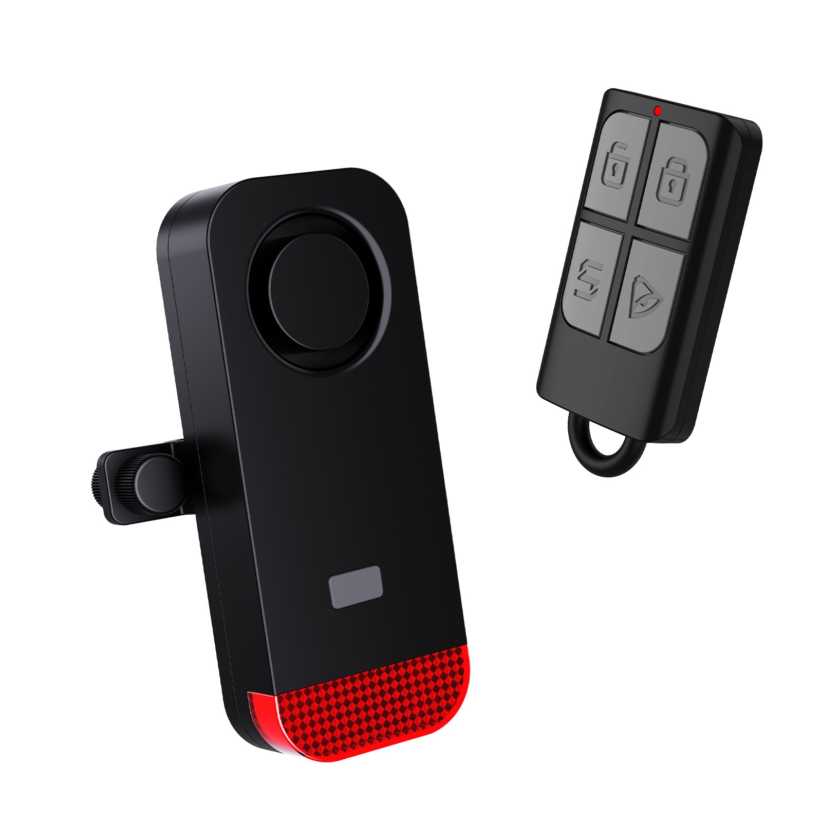 Safety gadgets Wireless Anti theft Bike Alarm 120dB Motorcycle Bicycle anti theft alarm Remote control 300m LED red light